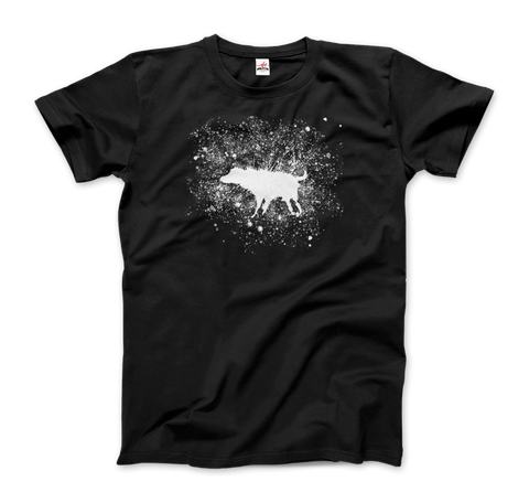Banksy Wet Dog Graphic Tee - Stencil Overspray Paint Splatter Street Art Fashion T-Shirt-Super soft and smooth 100% ringspun combed cotton tee, preshrunk with shoulder to shoulder taping, seamless collar and double needle hems. High quality, colorfast & fade resistant print. Free shipping worldwide from the USA.

subversive graffiti streetwea-Men (Unisex)-Black-S-
