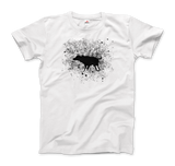 Banksy Wet Dog Graphic Tee - Stencil Overspray Paint Splatter Street Art Fashion T-Shirt-Super soft and smooth 100% ringspun combed cotton tee, preshrunk with shoulder to shoulder taping, seamless collar and double needle hems. High quality, colorfast & fade resistant print. Free shipping worldwide from the USA.

subversive graffiti streetwea-Women (Fitted)-Black-S-