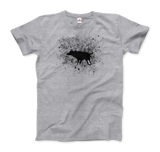 Banksy Wet Dog Graphic Tee - Stencil Overspray Paint Splatter Street Art Fashion T-Shirt-Super soft and smooth 100% ringspun combed cotton tee, preshrunk with shoulder to shoulder taping, seamless collar and double needle hems. High quality, colorfast & fade resistant print. Free shipping worldwide from the USA.

subversive graffiti streetwea-Men (Unisex)-Light Blue-S-