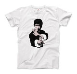 -Super soft and smooth 100% ringspun combed cotton tee, preshurnk with shoulder to shoulder taping, seamless collar and double needle hems. High quality colorfast, fade resistant print. Free shipping worldwide from the USA.

Bruce Lee Jet Kune Do cult clas-Mens / Unisex-White-XL-