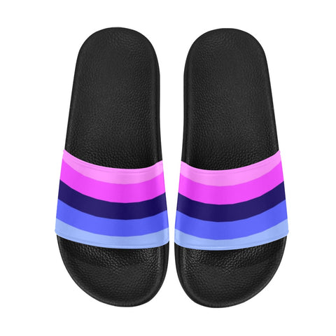 -High quality slip-on sandals constructed of lightweight, durable, soft and comfortable PVC. These sandals are made-to-order. Free shipping from abroad. 

LGBTQ LGBTQIA LGBTX Omnisexual Pride Equality Flip Flops Footwear Shoes Summer Omni Beach Fashion Rights Equality March Parade Protest unisex nonbinary mens women youth -EU 36 / US 5M 6W-