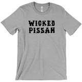 Funny WICKED PISSAH Tee, Mens/Unisex Adult Sizes, Shipped from the USA-Soft airlume cotton standard fit t-shirt with short sleeves and crew neck. -
Boston Mass New England Massachusetts New Hampshire Rhode Island Maine Vermont Connecticut MA NH RI MN VT CT aweome regionalism saying slang townie chowda head masshole sox celtics bruins huskies revolution patriots black wolves fan smaht -S-Athletic Heather-