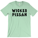 Funny WICKED PISSAH Tee, Mens/Unisex Adult Sizes, Shipped from the USA-Soft airlume cotton standard fit t-shirt with short sleeves and crew neck. -
Boston Mass New England Massachusetts New Hampshire Rhode Island Maine Vermont Connecticut MA NH RI MN VT CT aweome regionalism saying slang townie chowda head masshole sox celtics bruins huskies revolution patriots black wolves fan smaht -M-Mint-