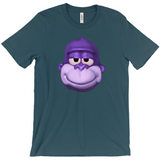 -Retro Y2K fashion hiphop streetwear purple swag high ape bonzi 420 great grape gorilla windows98 2000 internet meme spyware virus nineties funny stoner millennium icon

Comfortable and durable mens/unisex style Bella & Canvas t-shirt. Quality combed ring-spun cotton with a classic fit, crew neck and short sleeves. -Deep Teal-S-