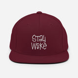 -Structured acrylic and wool blend cap with a classic fit, flat brim, and full buckram. High quality embroidery, snapback adjustment.These hats ship from the USA. Six panel with eyelets, green undervisor. BLM Black Lives Matter 2020 2021 equality rights resist protest stop police brutality law enforcement prison reform.-Maroon-