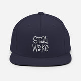 -Structured acrylic and wool blend cap with a classic fit, flat brim, and full buckram. High quality embroidery, snapback adjustment.These hats ship from the USA. Six panel with eyelets, green undervisor. BLM Black Lives Matter 2020 2021 equality rights resist protest stop police brutality law enforcement prison reform.-Navy-