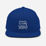-Structured acrylic and wool blend cap with a classic fit, flat brim, and full buckram. High quality embroidery, snapback adjustment.These hats ship from the USA. Six panel with eyelets, green undervisor. BLM Black Lives Matter 2020 2021 equality rights resist protest stop police brutality law enforcement prison reform.-Royal Blue-