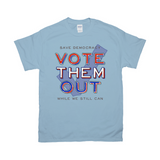 -Comfortable and durable mens / unisex style classic fit t-shirt. Soft 100% cotton, crew neck & short sleeves. These shirts are made-to-order and ship from the USA.
Resist United voting rights equality 2022 midterm 2024 election anti-fascist stop fascism antifa womens abortion constitution LGBTQ BLM America march protest-Light Blue-S-