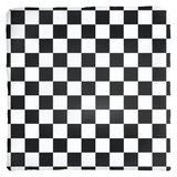 Black and White Checkered Square Throw Pillows and Pillow Covers-Double-sided, square spun polyester pillow or pillowcase in your choice of color and size.This item is made-to-order and typically ships in 3-5 business days from within the US.

Diagonal black and white zig-zag lines on high quality throw pillow. Tense and surreal optical art pattern. Fun and unique gothic halloween home decor.-