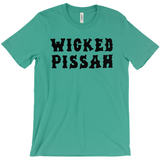 Funny WICKED PISSAH Tee, Mens/Unisex Adult Sizes, Shipped from the USA-Soft airlume cotton standard fit t-shirt with short sleeves and crew neck. -
Boston Mass New England Massachusetts New Hampshire Rhode Island Maine Vermont Connecticut MA NH RI MN VT CT aweome regionalism saying slang townie chowda head masshole sox celtics bruins huskies revolution patriots black wolves fan smaht -M-Kelly Green-