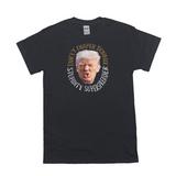 -Premium quality mens / unisex adult graphic tee made of soft ringspun cotton. Made-to-order and shipped from USA. Anti-Trump FUPA meme covidiot fascist election fraudster MAGA 2021, lock him up, lock them all up. Fake news, subhuman fraud, criminal covid coverup Putin pal profiteer aspiring dictator American disgrace.-Black-Small-