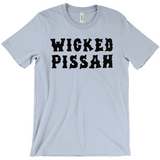 Funny WICKED PISSAH Tee, Mens/Unisex Adult Sizes, Shipped from the USA-Soft airlume cotton standard fit t-shirt with short sleeves and crew neck. -
Boston Mass New England Massachusetts New Hampshire Rhode Island Maine Vermont Connecticut MA NH RI MN VT CT aweome regionalism saying slang townie chowda head masshole sox celtics bruins huskies revolution patriots black wolves fan smaht -M-Light Blue-