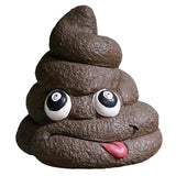 -Super high quality natural latex over-the-head poop emoji mask. One size fits most teens and adults. Free shipping from abroad with average delivery to the USA in 2-3 weeks.

Funny gross weird silly spoopy Halloween overhead mask costume caca doodoo crap shit poopy rubber joke prank emoticon trendy kids youth texting-