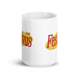Happy Festivus Mug-The "Holiday for the rest of us" celebrated on December 23 as an alternative to the pressures and commercialism of the Christmas season has moved well beyond the confines of Seinfeld reruns to become globally recognized. Highest quality ceramic coffee mug-