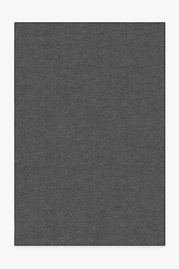 Heathered Solid Charcoal Rug – Domestic Platypus
