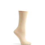 -The epitome of comfort! High quality, designer solid color socks reaching to mid-calf. Made from a Cotton blend, they are soft, sturdy, and comfortable. Available in many colors. Unisex mens womens. One size fits most. Designed in NYC. Made in Colombia. Shipped from the USA-Desert-9-11 (Womens shoe 5-10.5)-803303011212