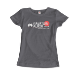 Funny Die Hard Nakatomi Plaza Christmas Party 1988 Tee-Women (Fitted)-Heather Grey-S-