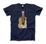 -Sometime between October and December 1912, Pablo Picasso made a guitar. Cobbled together from cardboard, paper, string, and wire, materials that he cut, folded, threaded, and glued, the result resembling no sculpture ever seen before.

Picasso's incandes-Mens / Unisex-Navy-XL-
