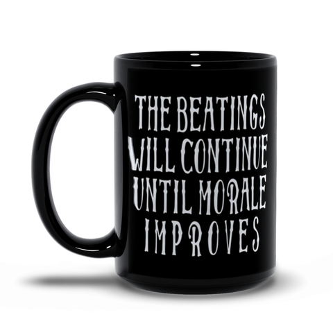 -Premium quality mug in your choice of 11oz or 15oz. High quality, durable ceramic. Dishwasher and microwave safe. Hand washing recommended to help prevent fading. Made-to-order and typically ships in 2-3 business days from the USA.
funny motivational demotivational mis-management classic pirate meme saying quote-