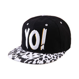 YO! Retro Embroidered Color Clash Snapback Cap, Youth Size 50-55cm Hat-Embroidered retro 90's style color clash hiphop snapback cap. Youth / kids sizing, 50-55cm. Free shipping worldwide. These hats ship from abroad and typically arrive in 2-3 weeks. Bright colorful 1990s rap fashion.-White-Kids-