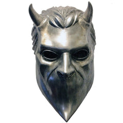-High quality latex rubber over-the-head mask. One size fits most. Free shipping from abroad with average delivery to the USA in 2-3 weeks. Heavy metal doom rock hard rock band ghost bc nameless ghouls mute halloween costume cosplay-