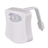 LED Toilet Night Light with Motion Detector and 9 Color Settings-This simple to install device lights up the inside of your toilet at night, helping to prevent accidents. Can be set to cycle between or hold 8 different colors and has a motion sensor that works up to approximately 3 meters. Free shipping.

FCC, RoHS, ce, EMC and CCC compliant. 1 year manufacturer's warranty.-