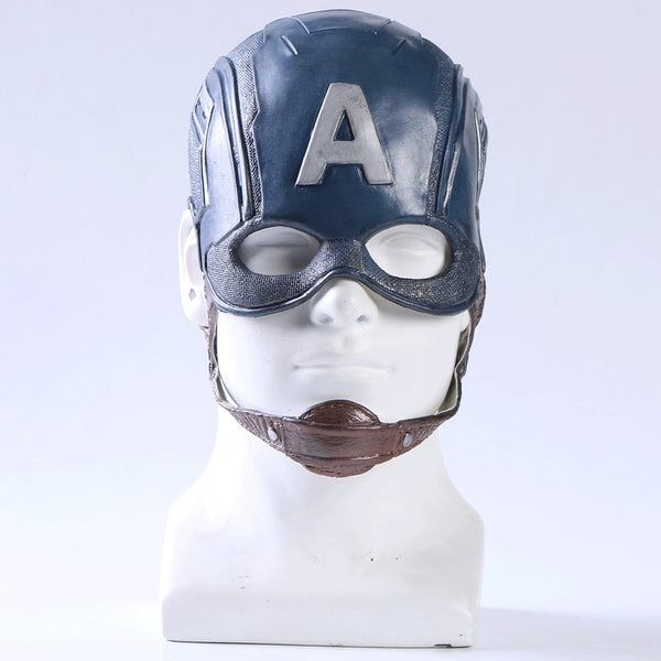 Captain America Latex Cosplay Helmet – Domestic Platypus