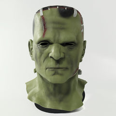 -High quality soft latex over-the-head Frankenstein's Monster mask. One size fits most. Free shipping from abroad. Funny unique classic horror movie monster sexy smoldering look mens unisex mask cosplay costume halloween stage prop kink roleplay attractive fanfic halloween head-