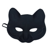 -Masquerade/Carnival style sculpted half-face mask printed with realistic cat face. One size fits most, measures approximately 18x18cm/7.09x7.09in and 6cm/2.36in deep. Free shipping from abroad. Typically delivers to the USA in 2-3 weeks. - Gato carnivale halloween costume cosplay kitty-