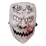The Purge: Election Year Kimmy The Candy Girl Kiss Me Mask, 2 Styles-White with Text-