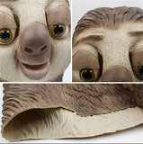 Flash the Sloth Mask-High quality over-the-head style latex mask. One size fits most. Free shipping from abroad. Typically arrives in about 2-3 weeks to the USA.

Funny slow animal halloween cartoon zootopia character cosplay costume mask -