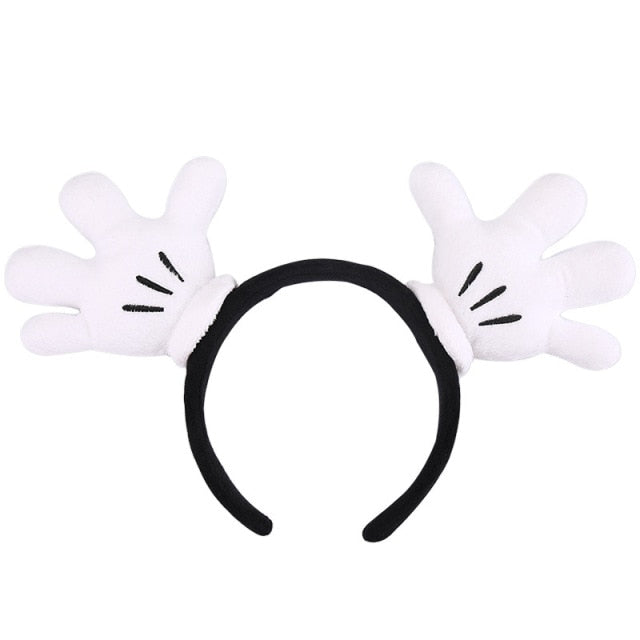DISNEY Unique Mickey Mouse Hands Plush Headband - Officially Licensed-Mickey Mouse hands plush headband. One size fits most including adults. Brand new with tag. Hard to find genuine products which are part of the Disney 'Fun Fan Amuse' series of high quality carnival game prizes. Free shipping.

Disney Parks Tokyo DisneySea EuroDisney Walt Disney World Epcot Disneyland Arcade Mouse Ears-