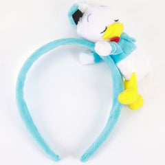-Unique sleeping baby Donald plush headband. One size fits most including adults. Brand new with tag. Hard to find genuine products which are part of the Disney 'Fun Fan Amuse' series of high quality officially licensed carnival game prizes by SEGA. Free Shipping. Imported Disneyparks Eurodisney Disneyworld Disneyland -