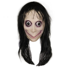 -If you're looking for the higher quality, more realistic version, this is the right one. Don't be fooled by low prices, pictures of this one used to sell others or pay ridiculous prices elsewhere. Halloween costume cosplay mask meme viral challenge scary jumpscare creepy weird face disturbing bizarre evil bird woman-