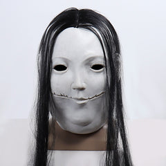 Scary Stories To Tell in the Dark Pale Lady Mask-Soft latex over-the-head mask with attached hair. One size fits most teens and adults. Free shipping from abroad with average delivery to the USA in 2-4 weeks. Halloween costume horror cosplay creepy weird disturbing spoopy woman-