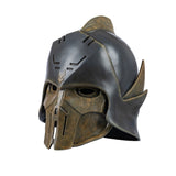 -Wearable, full size high quality resin helmet suitable for display or cosplay. Measures approximately 28x25x25cm / 11x9.84x9.84in. One size fits most teens and adults. Designed ideally to fit head sizes of 55-60cm.

Halloween costume cosplay fancy dress Star Wars brotherhood of darkness sith lord helmet armor mask-