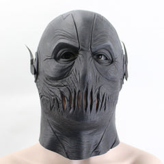 -Soft latex over-the-head mask. One size fits most. Free shipping from abroad with average delivery to the USA in 2-3 weeks. Halloween costume cosplay speedster tv comic book villain scientist rubber latex mask for adults and kids-