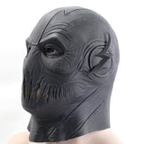 -Soft latex over-the-head mask. One size fits most. Free shipping from abroad with average delivery to the USA in 2-3 weeks.
Halloween costume cosplay speedster tv comic book villain scientist rubber latex mask for adults and kids-