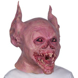 -A frightening, pink fleshy vampire bat over-the-head mask made of soft latex. One size fits most. Measures roughly 20x28cm / 10.24x7.8 inches. Free shipping from abroad with an average delivery time to the USA of 2-3 weeks.

Freaky weird terrifying scary halloween horror costume cosplay mask vampire creature larp mask-