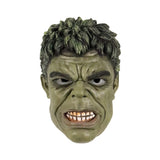 -High quality latex over-the-head style classic Hulk mask. One size fits most. Free shipping from abroad with an average delivery time of 2-3 weeks to the USA.

Halloween marvel cosplay avenger costume retro vintage style incredible bruce banner tv movies comic books superhero-