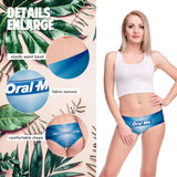-Super soft and stretchy women's mid-rise briefs with Oral Me parody print on the front and Recharge My Smile on the reverse. 92% Polyester, 8% Spandex. One size to fit 66-80cm waist, 96-116cm hips. Free shipping.

Funny sexy retro y2k 90s advertising parody oral sex joke lingerie gift underwear dirty naughty kinky girl-