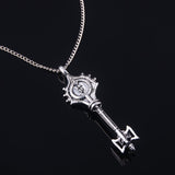-High quality Doom Eternal Slayer Key necklace. Full size 3D replica key pendant measures roughly 6.8x2.1cm / 2.7x0.83in. Free shipping with average delivery in 2 weeks.

Doom series videogame gamer gaming prop replica collectors accessory jewelry demon hellspawn hell door doomguy UAC space marine gift stocking stuffer.-