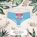 -Super soft and stretchy women's mid-rise briefs with 'Hello my name is WHATEVER' nametag printed on front, blank rear. One size. Free shipping.

Womens juniors panties mid-rise briefs lingerie hip lift butt sexy kinky naughty casual sex roleplaying anonymous hookup strangers funny -