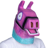 -High quality latex rubber over-the-head mask. One size fits most adults.Free shipping from abroad with average delivery to the USA in 2-4 weeks.

Videogame rainbow purple llama alpaca pinata halloween costume cosplay gamer supply cartoon-Loot Llama-