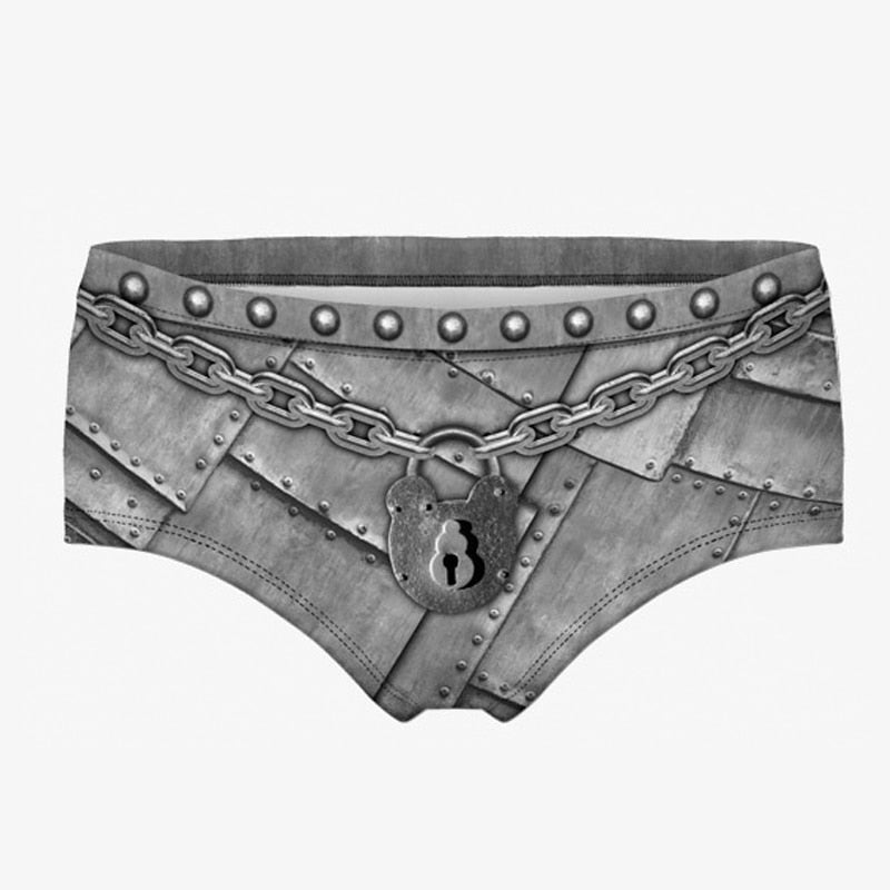 Funny Printed Chastity Belt Panties – Domestic Platypus