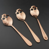 -Delightfully dark Skull Shaped Spoon measuring 15.1x3.4x0.25cm (5.95" x 1.3" x 0.1") in stainless steel. 4 colors available. Ideal as a sugar and stirring spoon for coffee and tea though you may find yourself compelled to find other uses

dark gothic home decor absinthe ice cream creepy skeleton halloween kitchen gift-