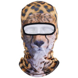 Cheetah 3D Print Balaclava, Funny Weird AOP Protective Cat Face Mask-High quality all-over 3D print Cheetah Balaclava.Breathable quick dry polyester fabric, windproof and dustproof, over-the-head full face and neck mask. One size fits most adults. Ideal for costume, cosplay, practical jokes but also raves, festivals, biking, hiking, cycling, ATV & motorcycle riding, skiing, etc.-
