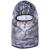 Funny Weird Tabby Cat 3D Print Balaclava Cap, Protective AOP Face Mask-High quality all-over 3D print Border Collie Dog Balaclava.Breathable quick dry polyester fabric, windproof and dustproof, over-the-head full face and neck mask. One size fits most adults. Ideal for costume, cosplay, practical jokes but also festival, biking, hiking, cycling, ATV & motorcycle riding, skiing, etc.-