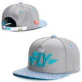 Retro Future STAY FLY Snapback Cap, Flash Back 90s Fashion Hoverboard--