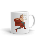 -This amazing mug features a cute and unique drawing of El Luchador Mascarado, maked wrestler Ignacio (Jack Black) or Nacho to his friends. jumping and saying his most famous quote: 'Take It Easy!'. This item is made-to-order and typically ships in 2-3 business days from the USA. -